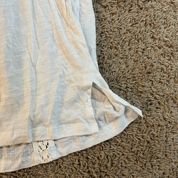 Lucky Brand White Sleeveless Boho Lace Tassel Top – 1X NWT - Picture 12 of 14